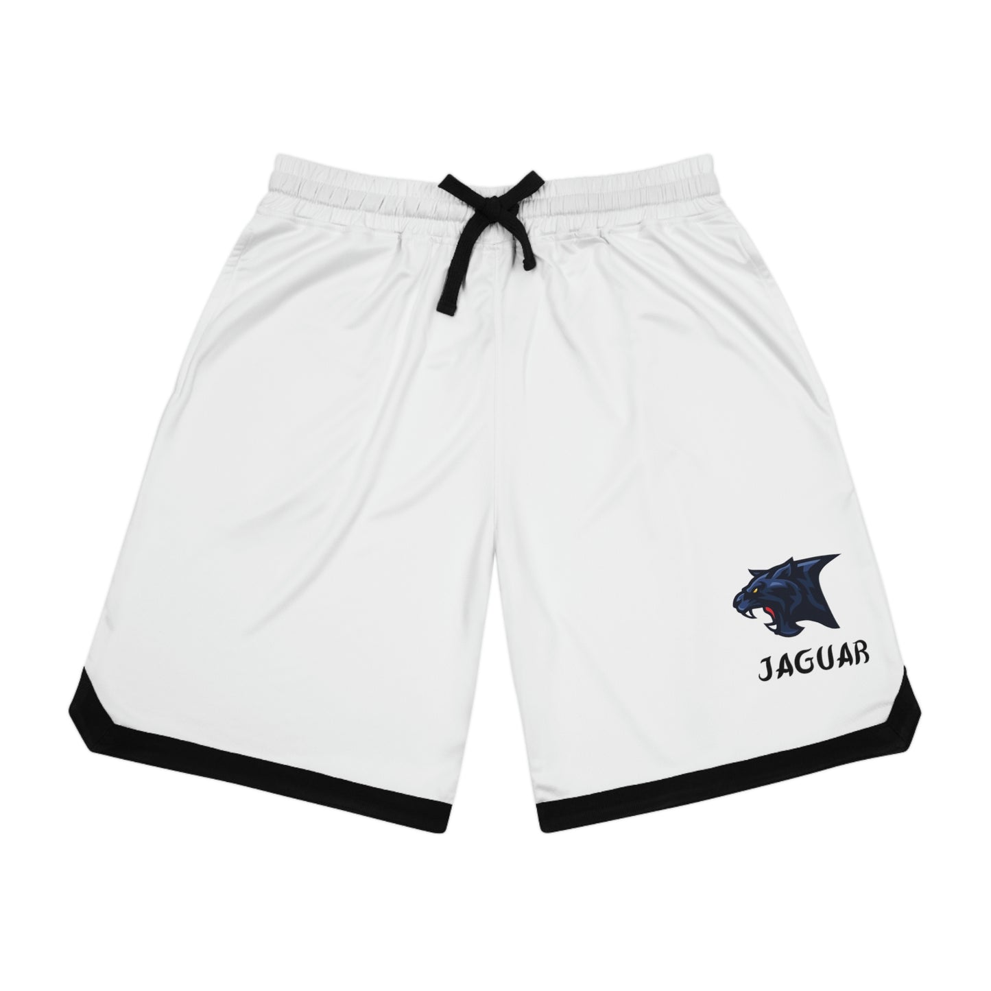 Jaguar Emblem Basketball Rib Shorts (AOP)