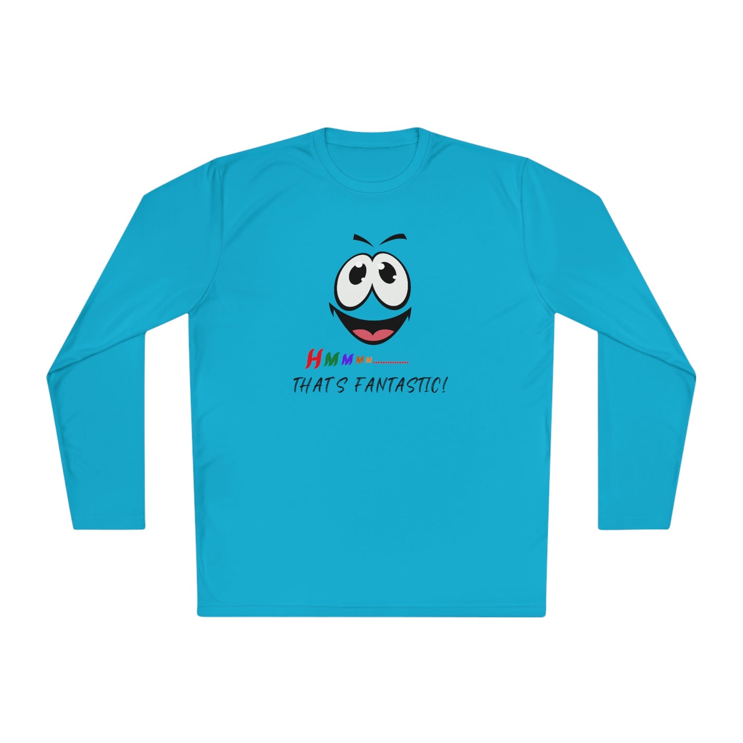 Hmmm, Unisex Lightweight Long Sleeve Tee