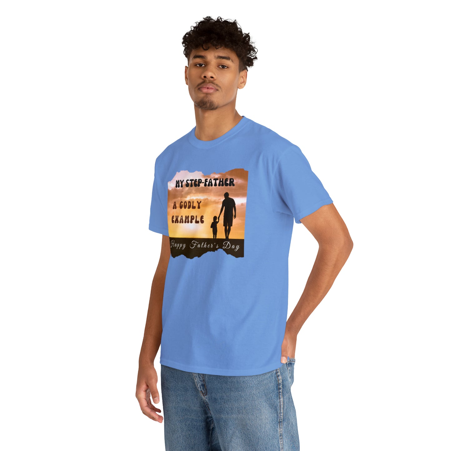 Exotic Print Father's Day Unisex Heavy Cotton Tee