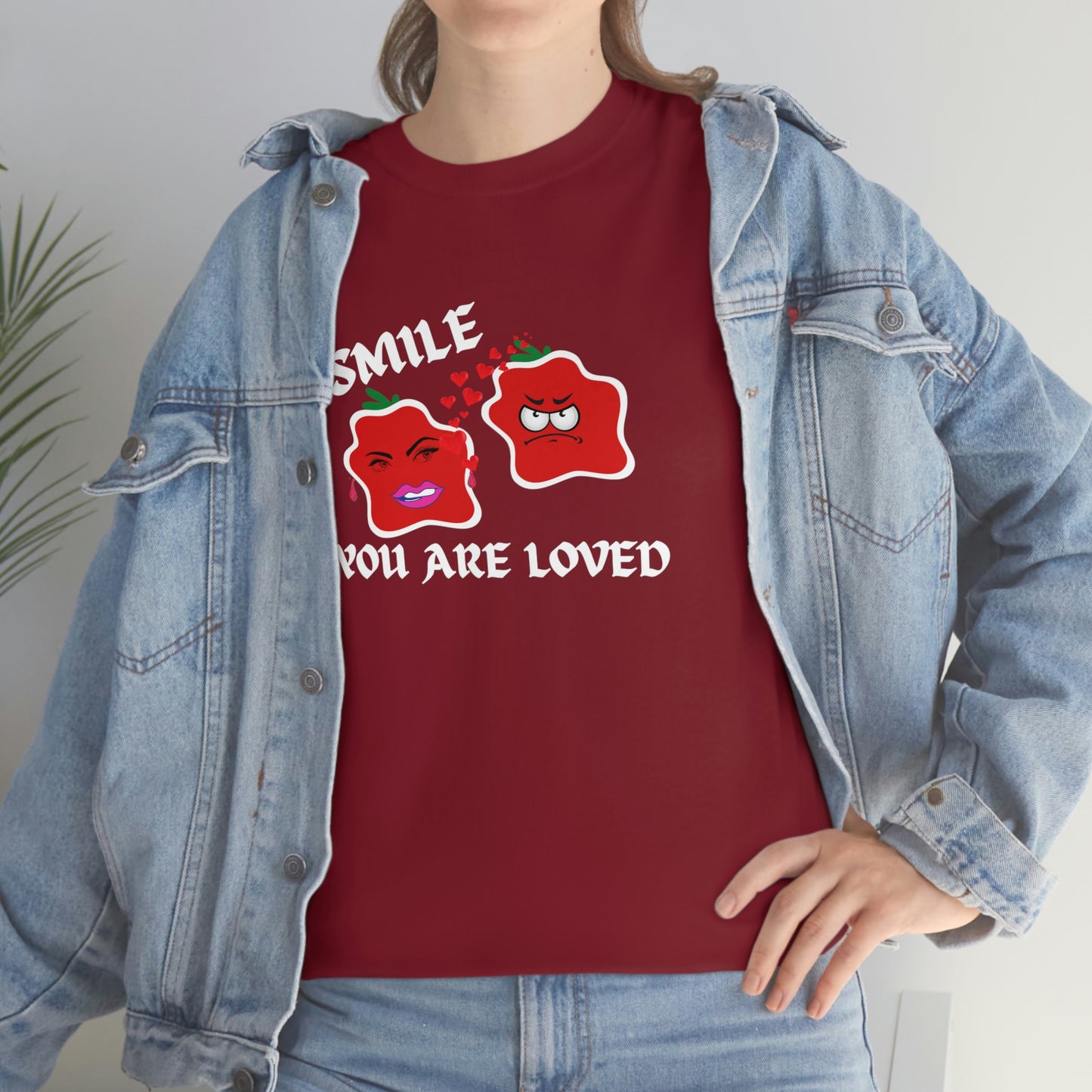 Smile Unisex Heavy Cotton Tee