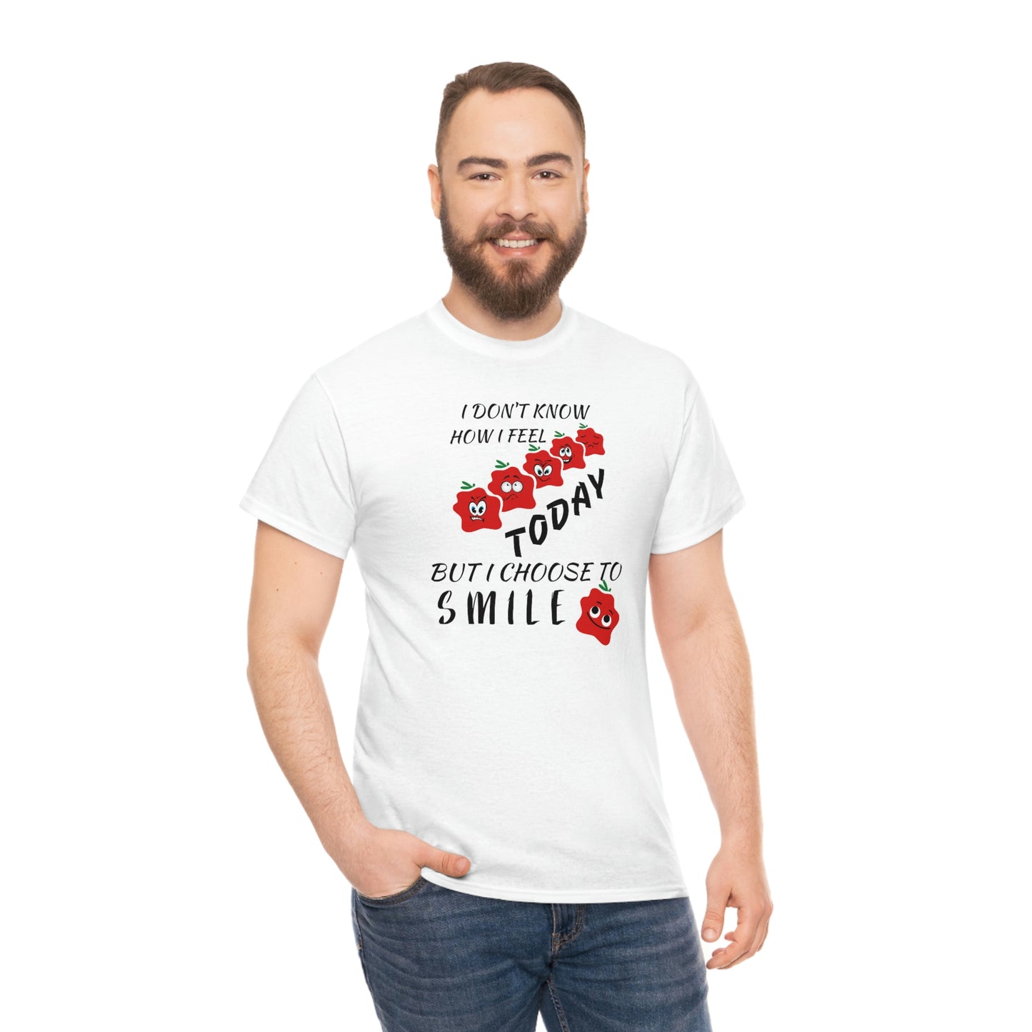 Smile Unisex Heavy Cotton Tee