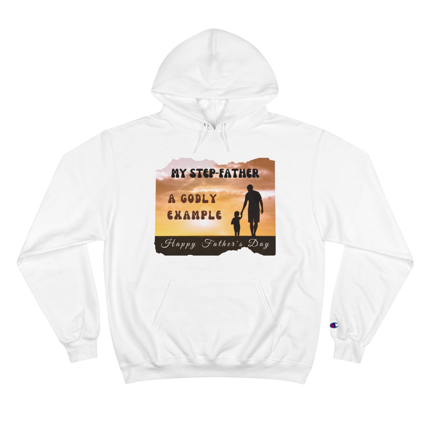 Exotic Print Father's Day Champion Hoodie