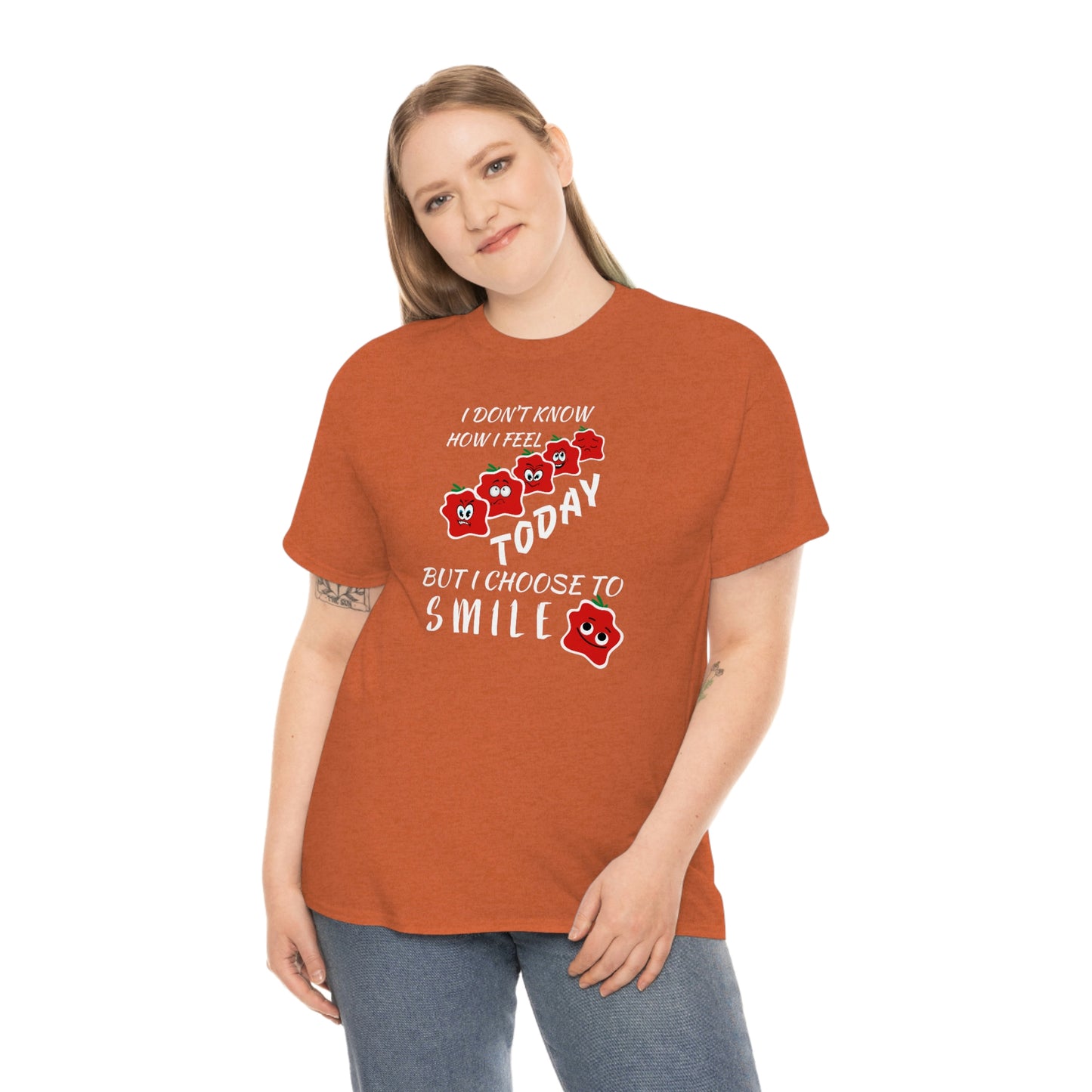 Smile Unisex Heavy Cotton Tee