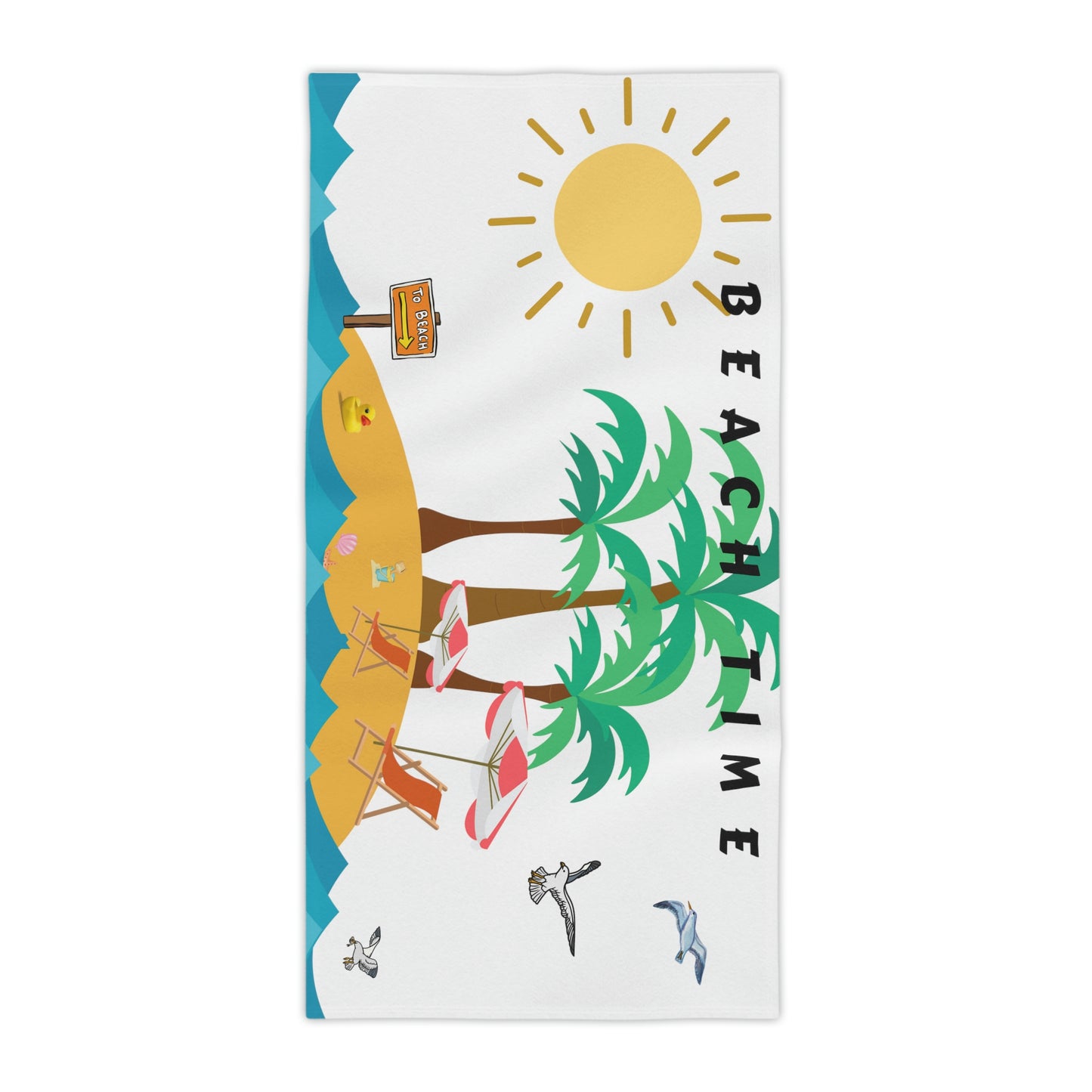 Beach Time Beach Towels