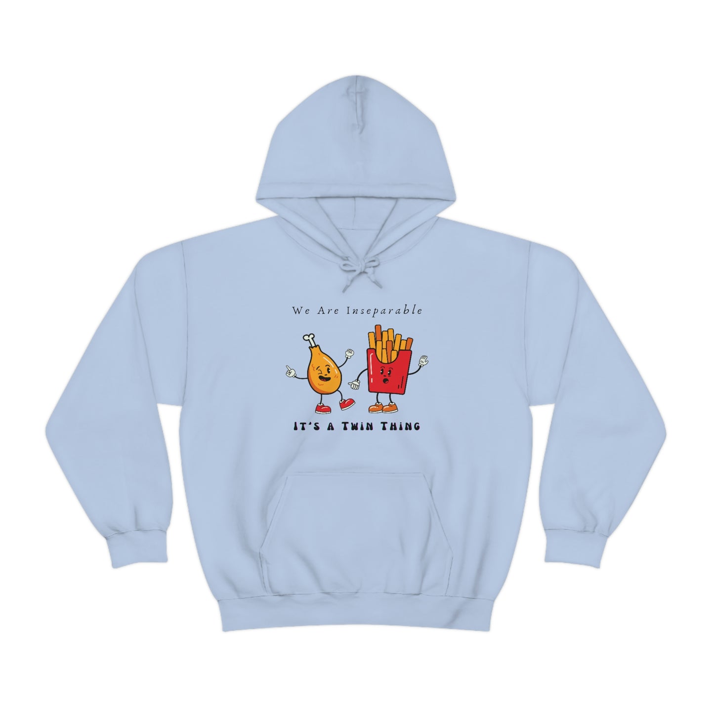 Twin, Unisex Heavy Blend™ Hooded Sweatshirt