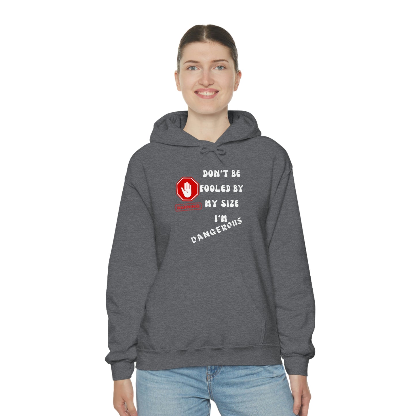 Warning, Unisex Heavy Blend™ Hooded Sweatshirt