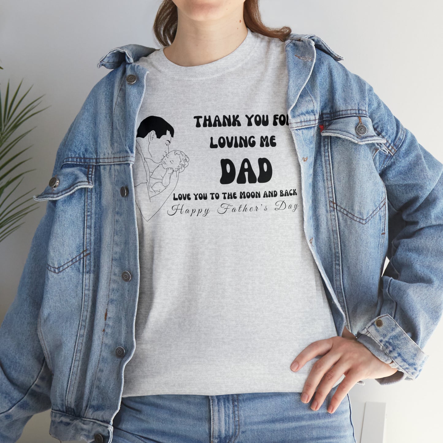 Exotic Print Father's Day Unisex Heavy Cotton Tee