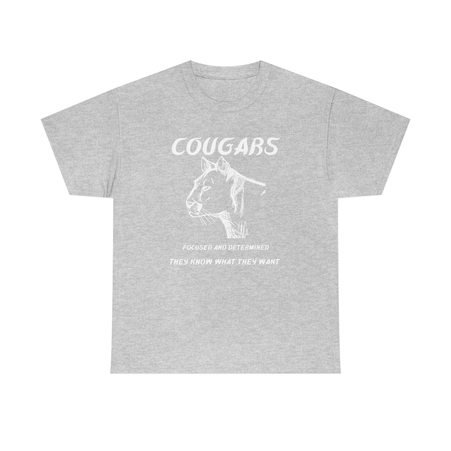 Cougars Unisex Heavy Cotton Tee