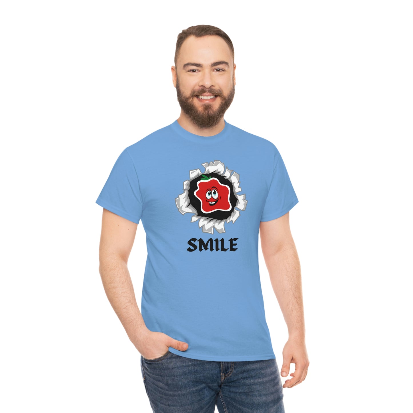 Smile Unisex Heavy Cotton Tee