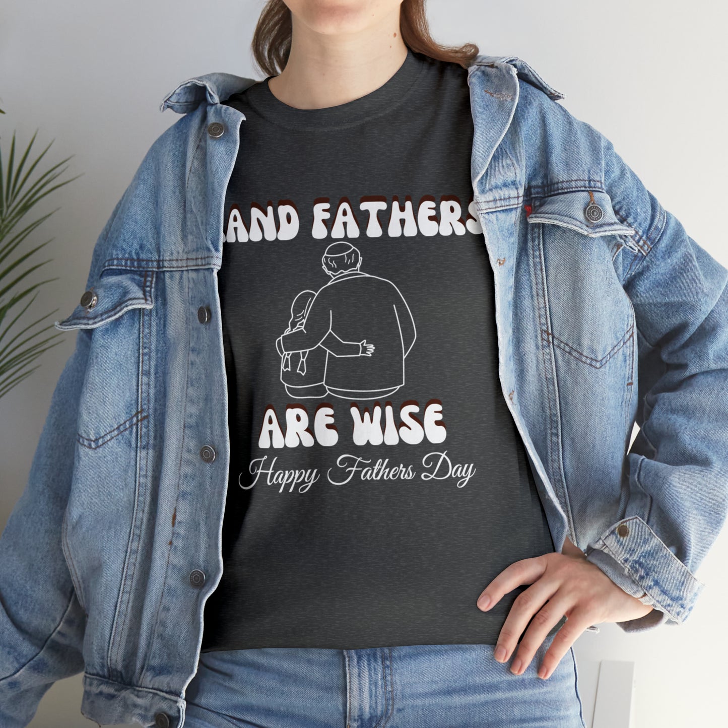 Exotic Print Father's Day Unisex Heavy Cotton Tee