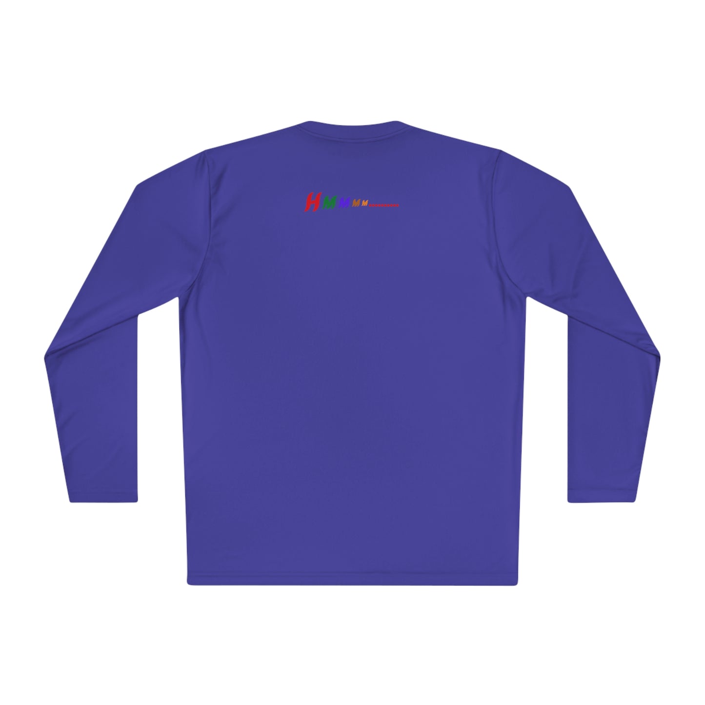 Hmmm, Unisex Lightweight Long Sleeve Tee