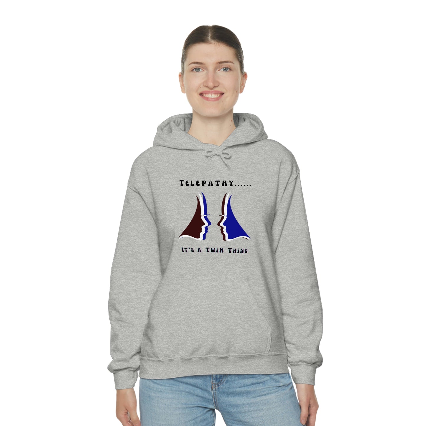 Twin, Unisex Heavy Blend™ Hooded Sweatshirt