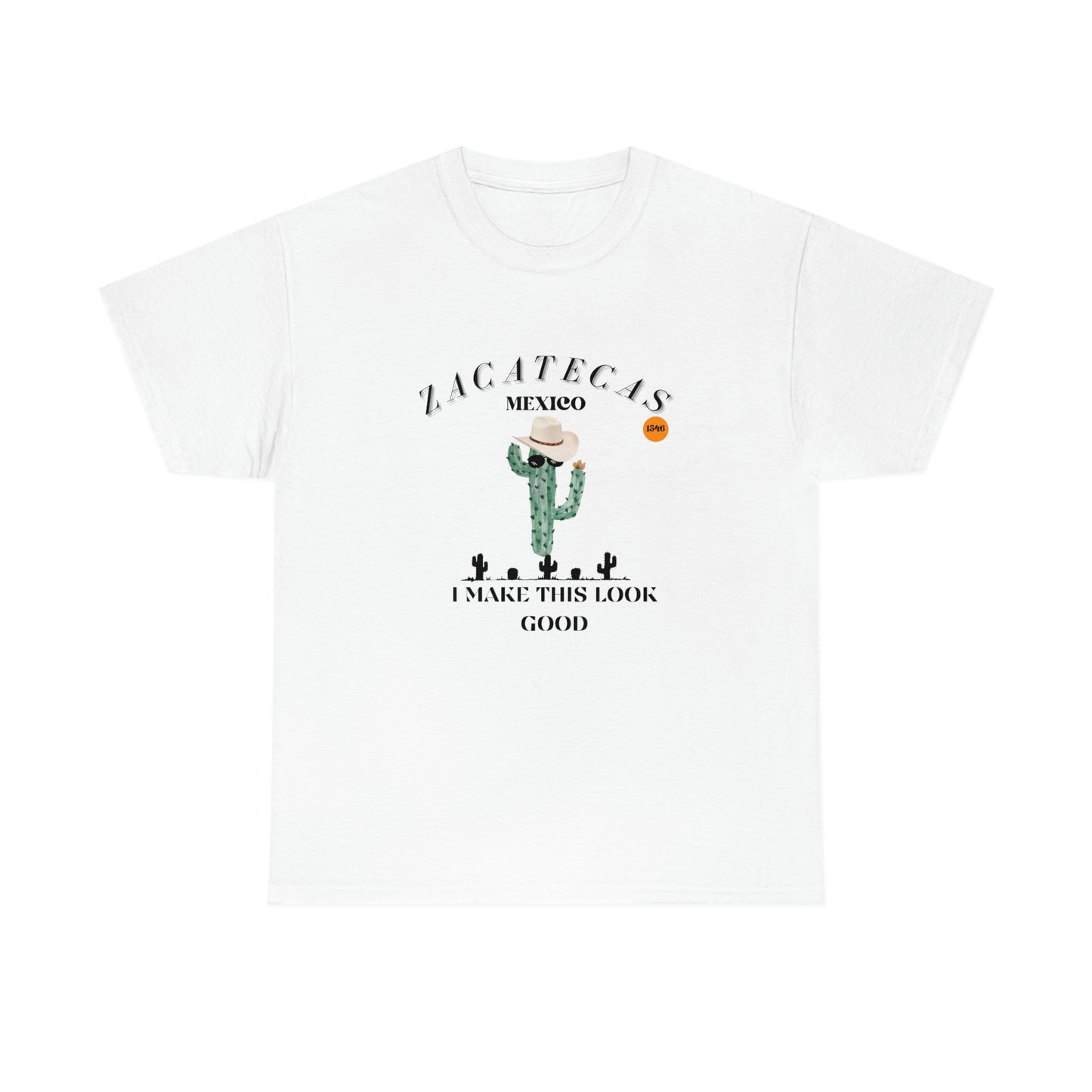 Zacatecas Unisex Heavy Cotton Tee