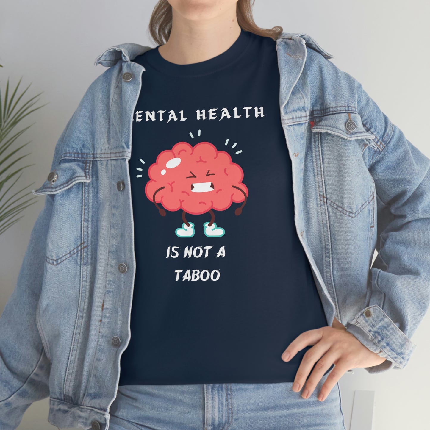 Mental Health Unisex Heavy Cotton Tee