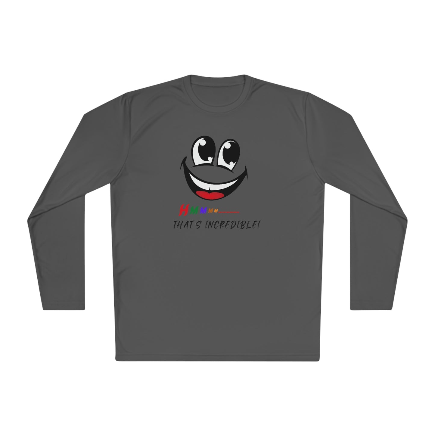 Hmmm, Unisex Lightweight Long Sleeve Tee