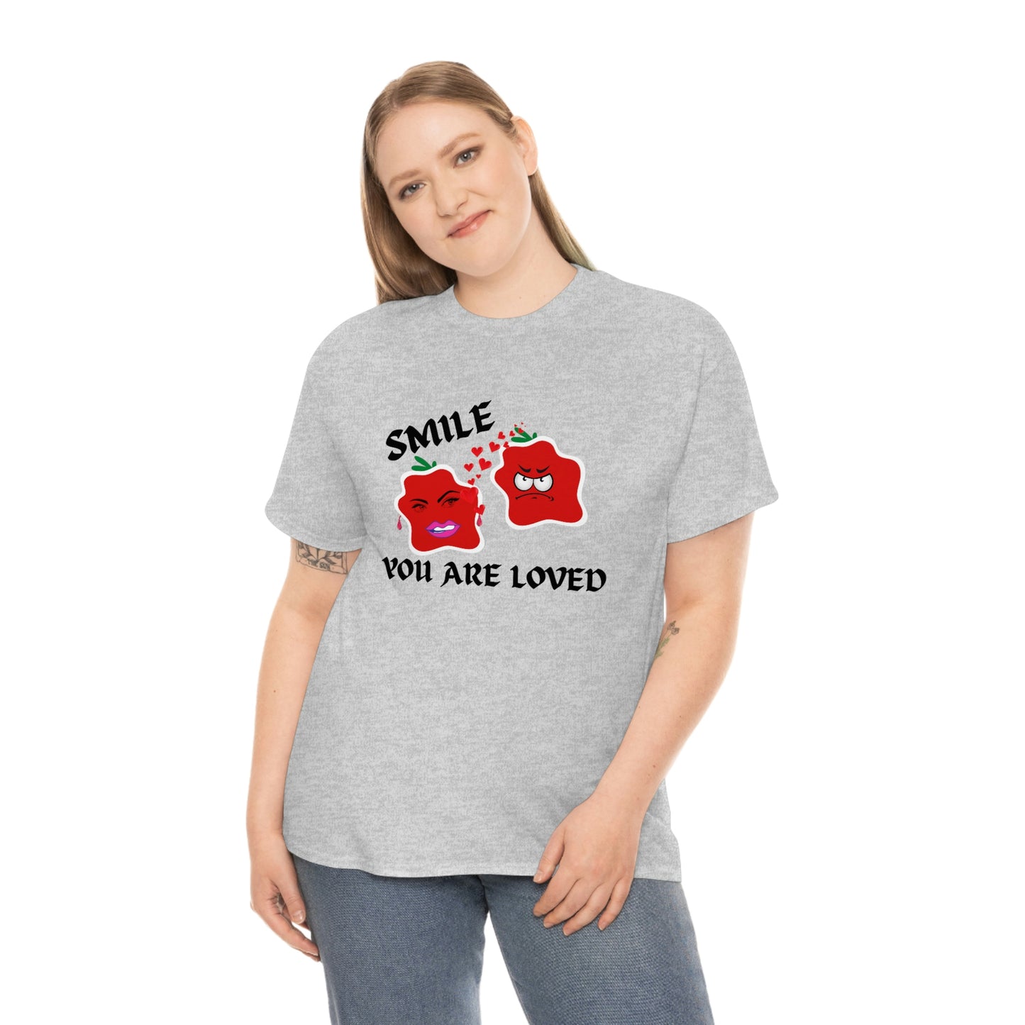 Smile Unisex Heavy Cotton Tee