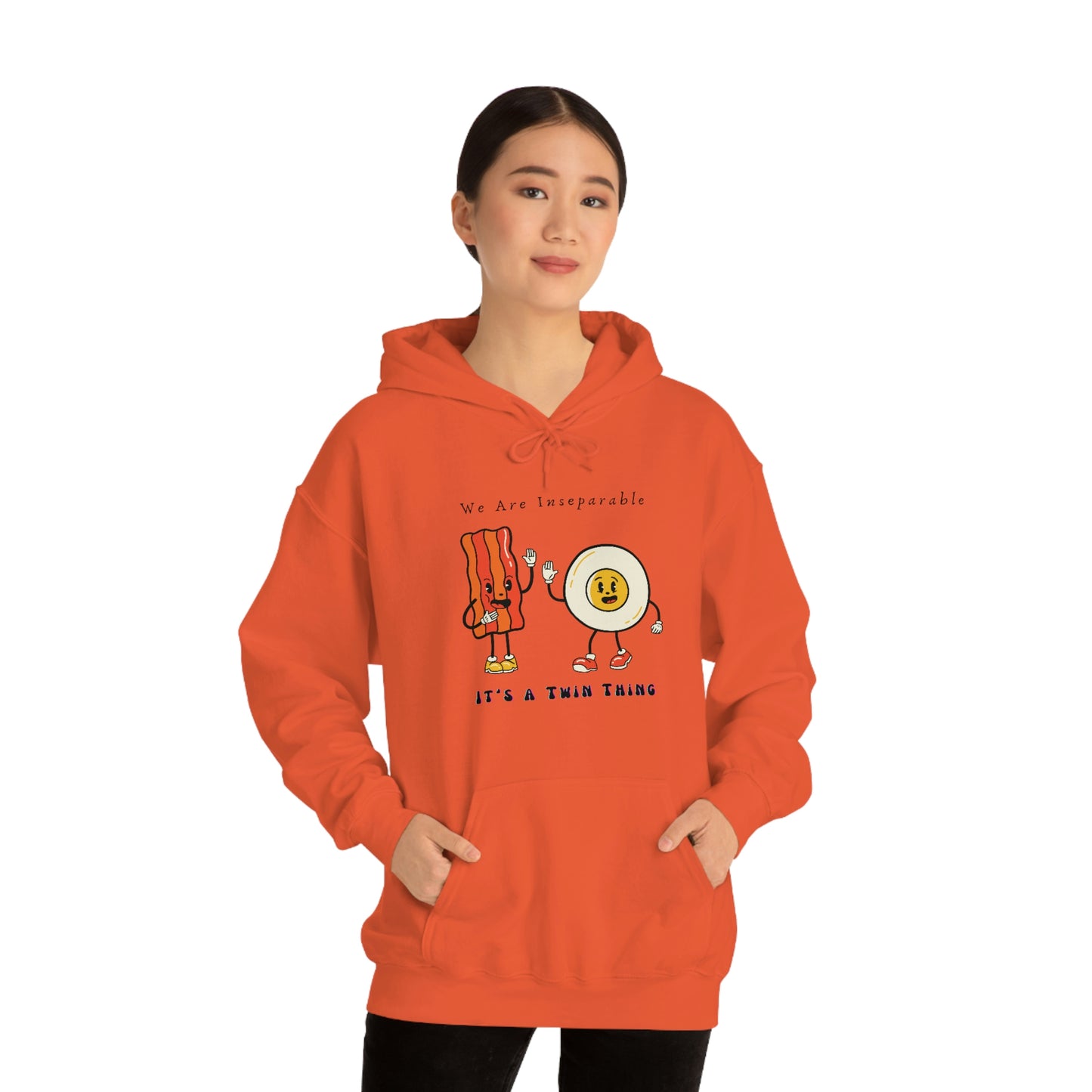 Twin, Unisex Heavy Blend™ Hooded Sweatshirt