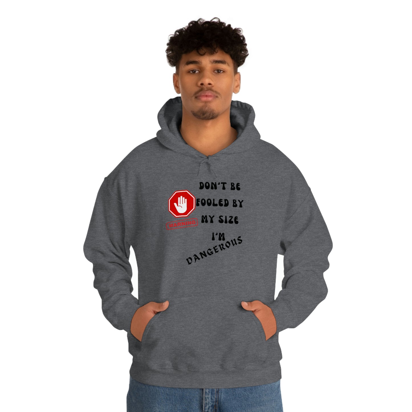 Warning, Unisex Heavy Blend™ Hooded Sweatshirt