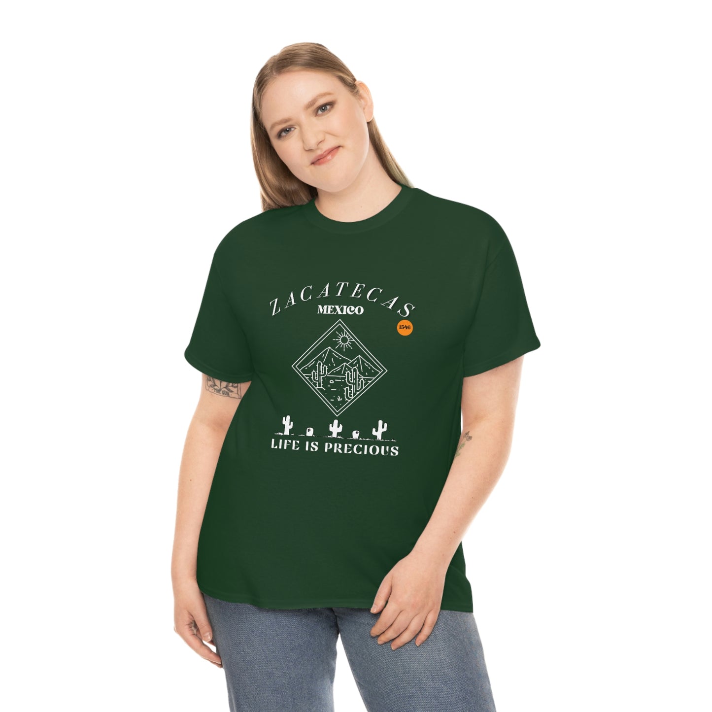 Zacatecas Unisex Heavy Cotton Tee