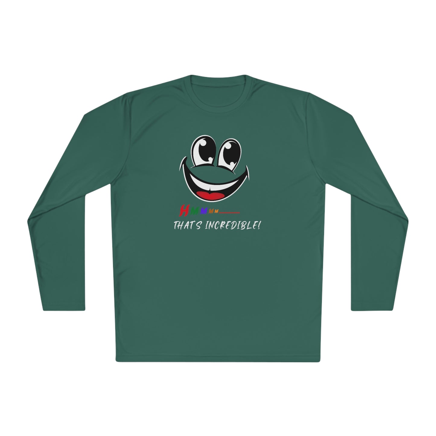 Hmmm, Unisex Lightweight Long Sleeve Tee