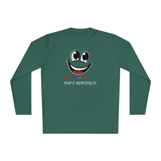 Hmmm, Unisex Lightweight Long Sleeve Tee