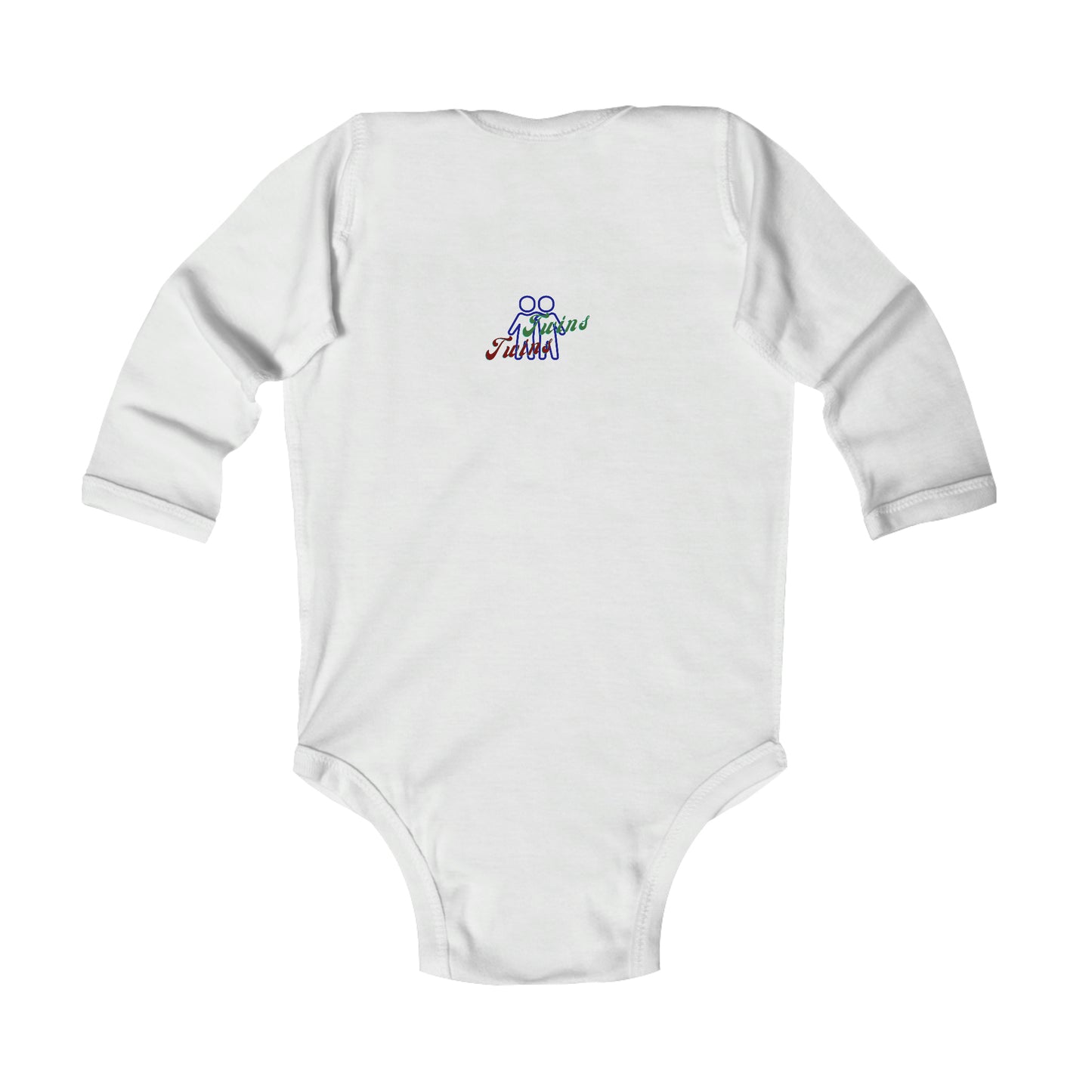 Baby Talk, Twin, Infant Long Sleeve Bodysuit