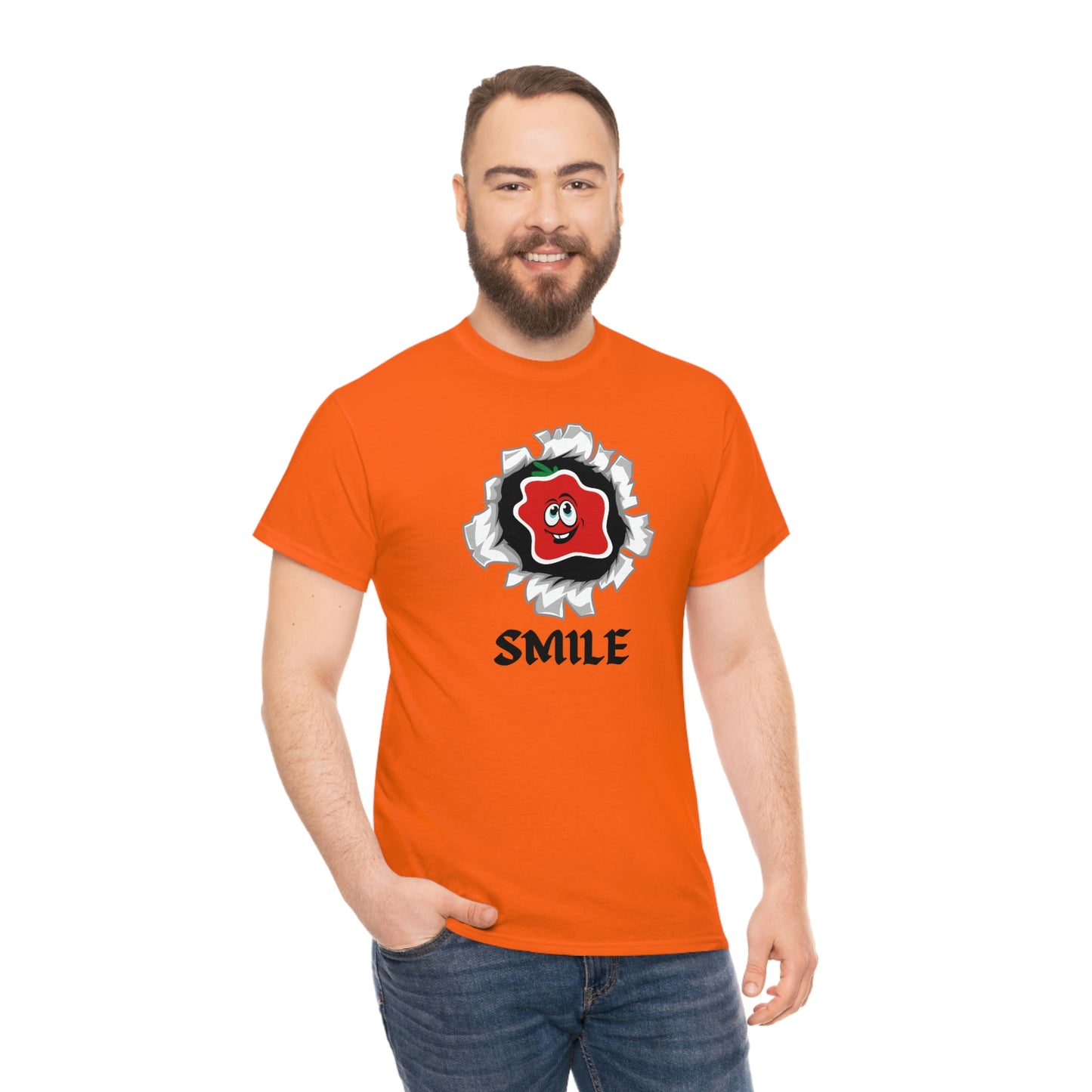 Smile Unisex Heavy Cotton Tee