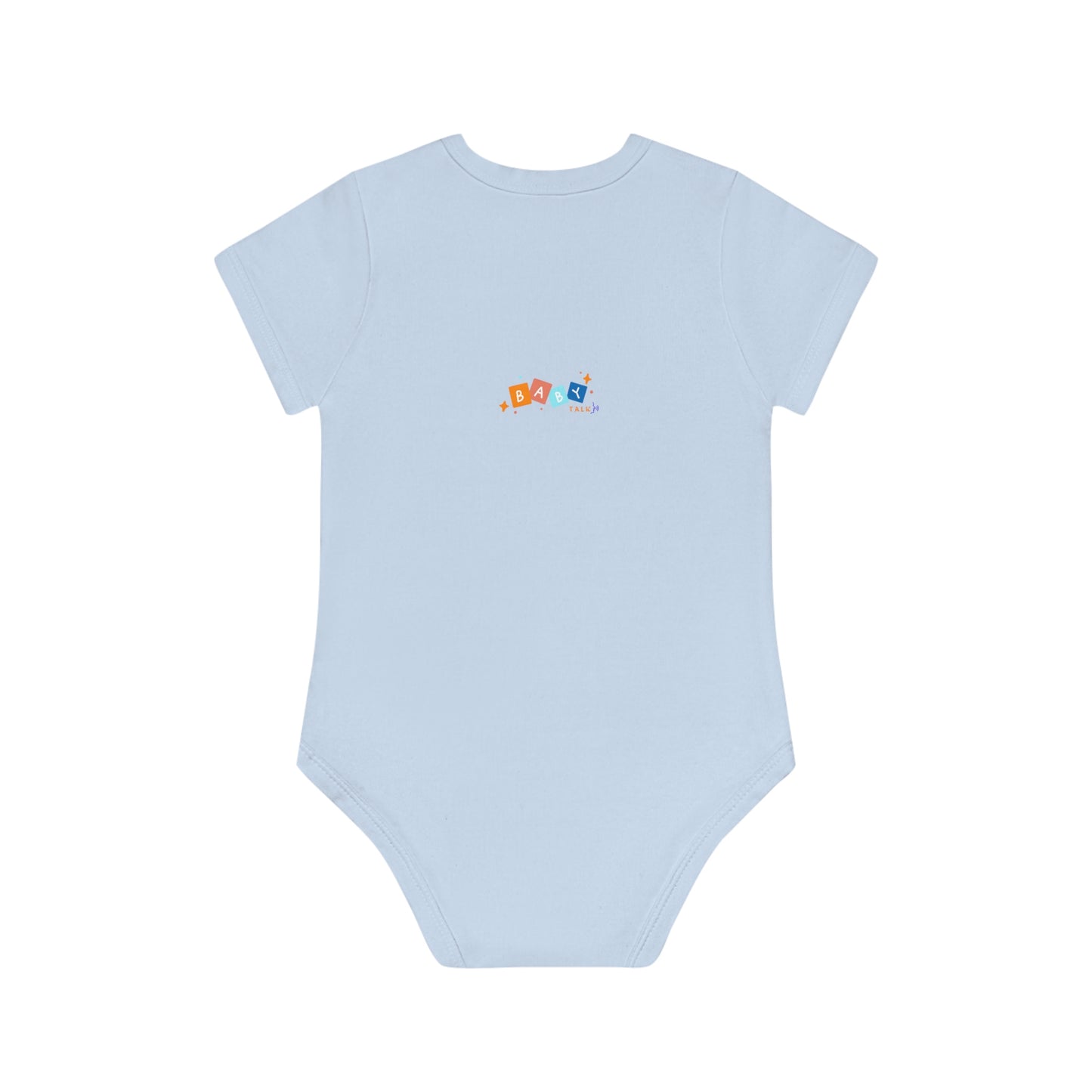 Baby Talk, Baby Organic Short Sleeve Bodysuit