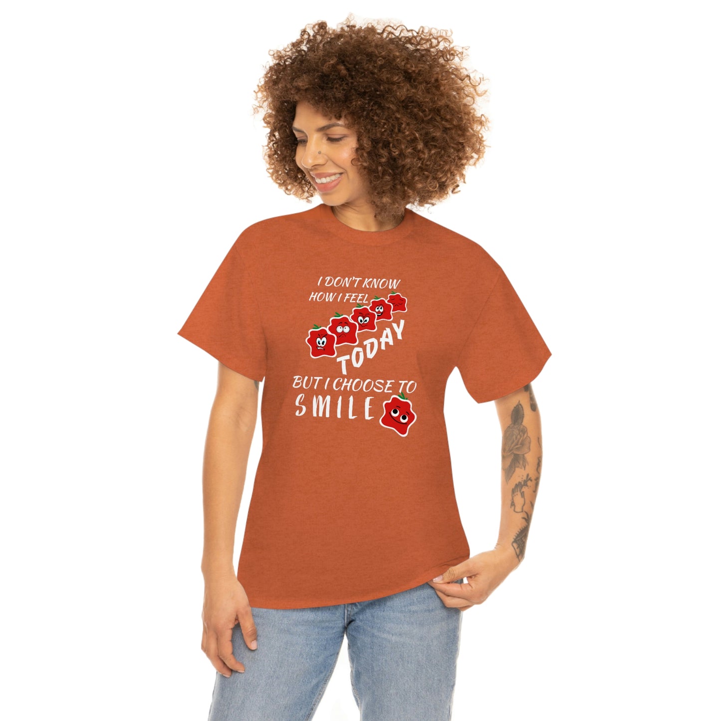 Smile Unisex Heavy Cotton Tee