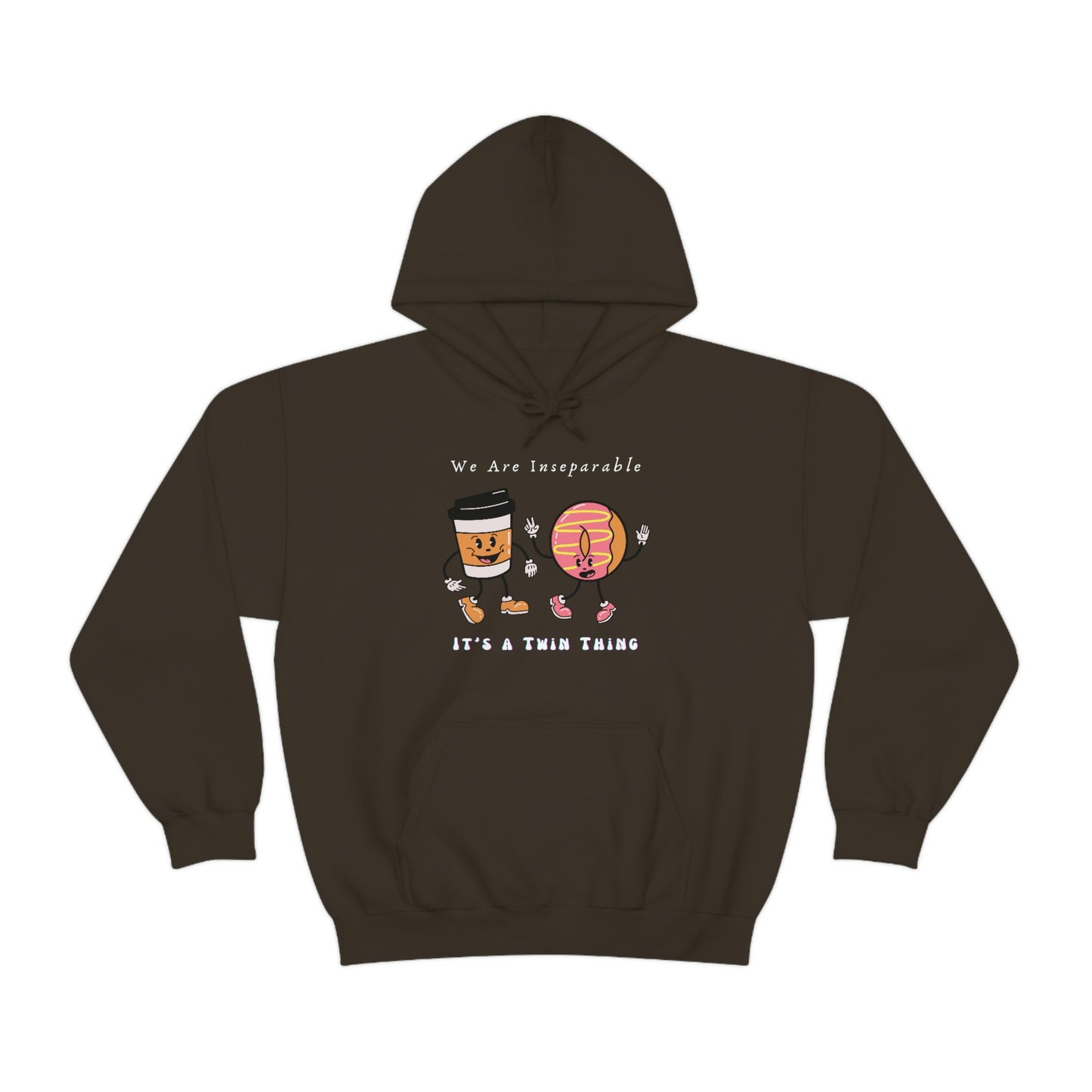 Twin, Unisex Heavy Blend™ Hooded Sweatshirt