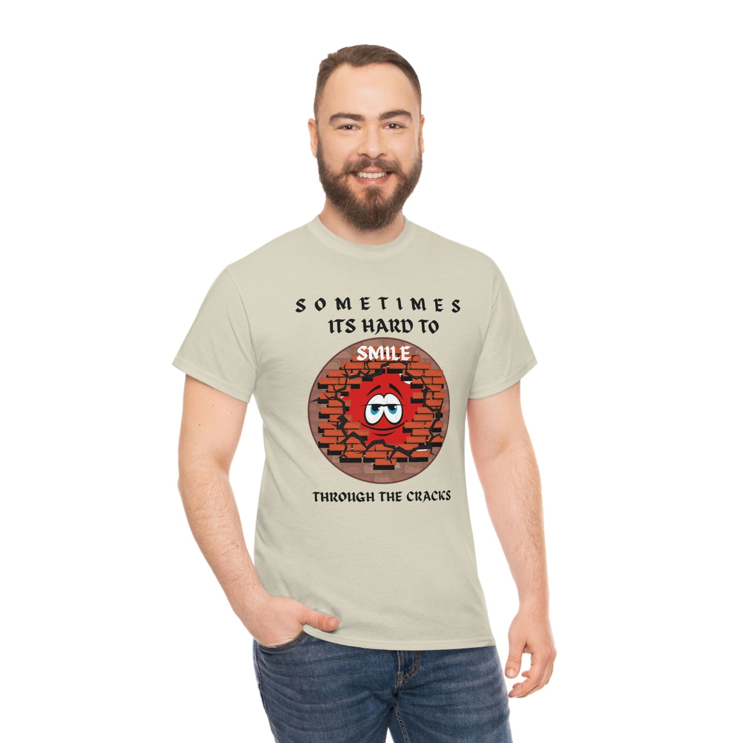 Smile Unisex Heavy Cotton Tee