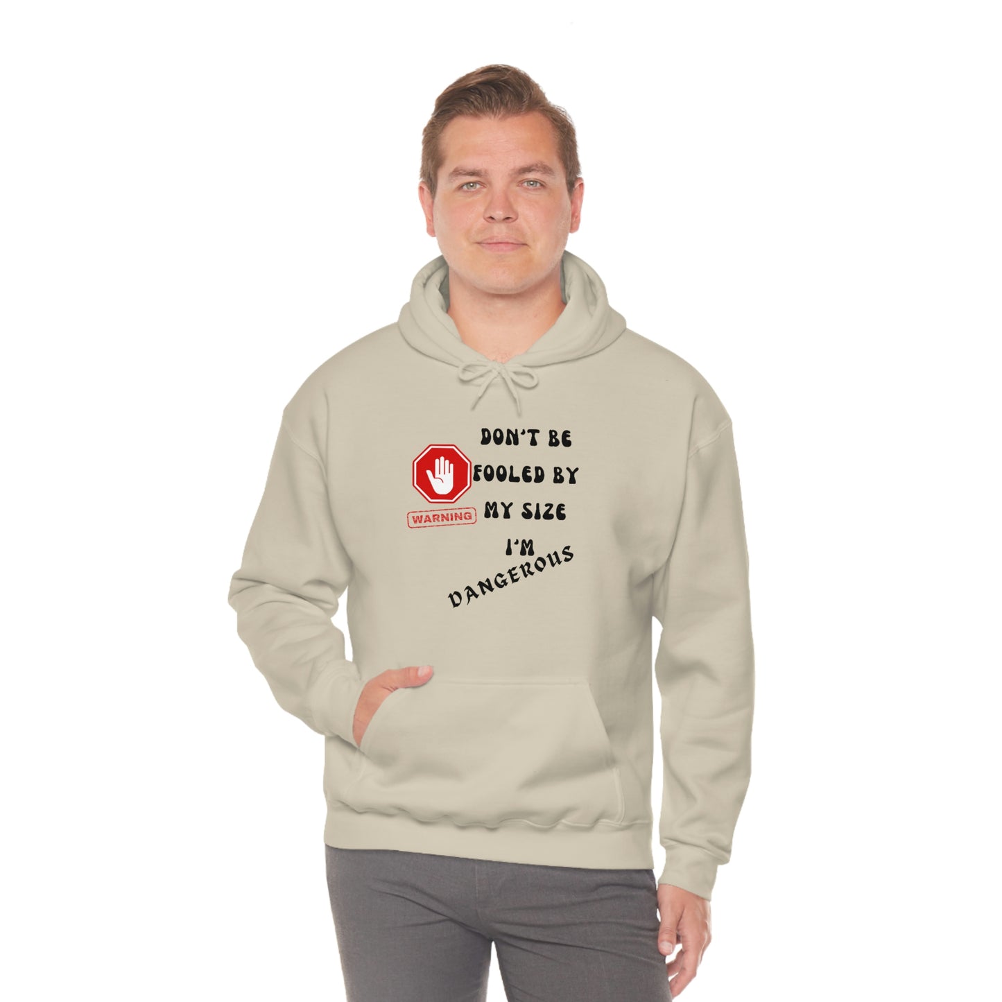 Warning, Unisex Heavy Blend™ Hooded Sweatshirt