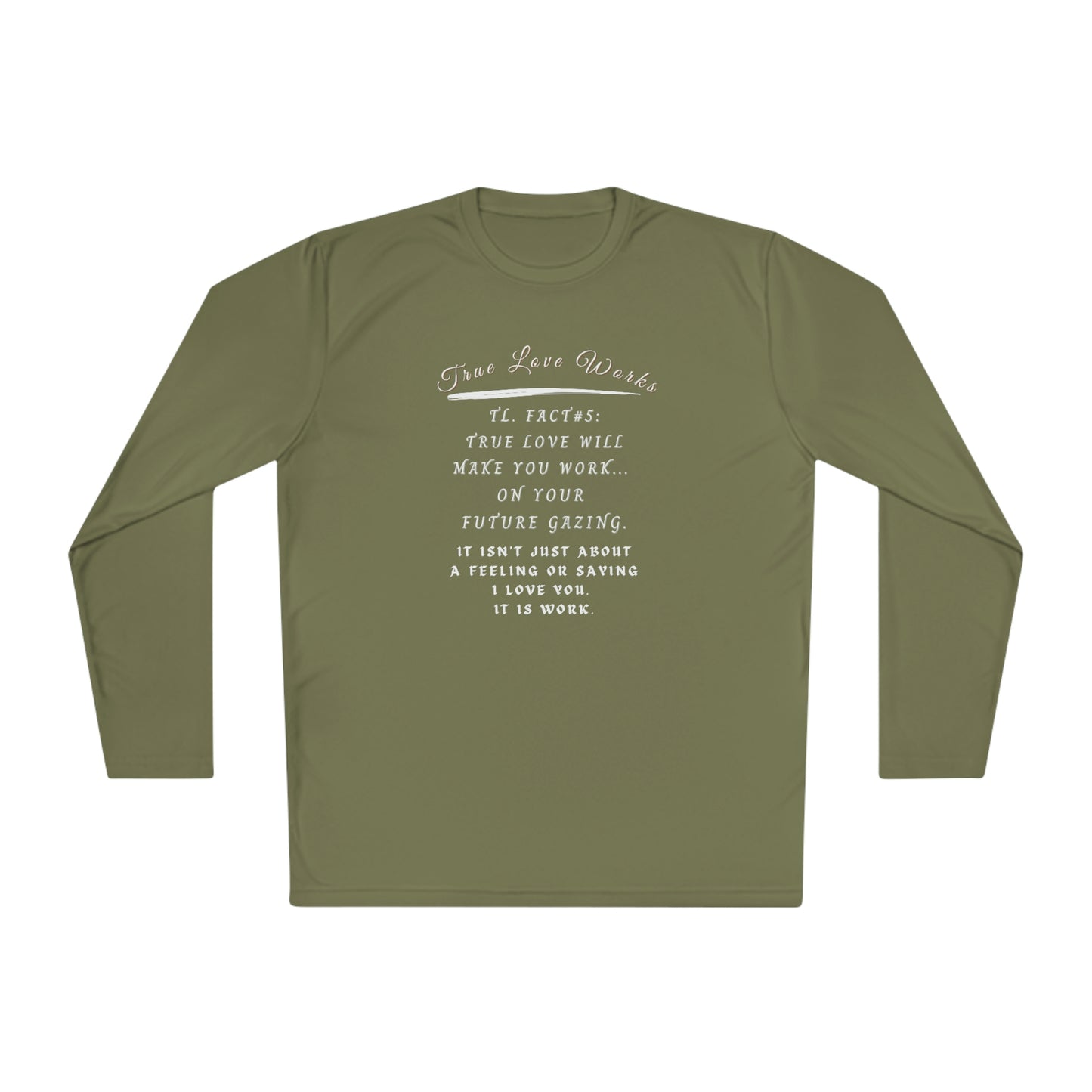 True Love, Unisex Lightweight Long Sleeve Tee