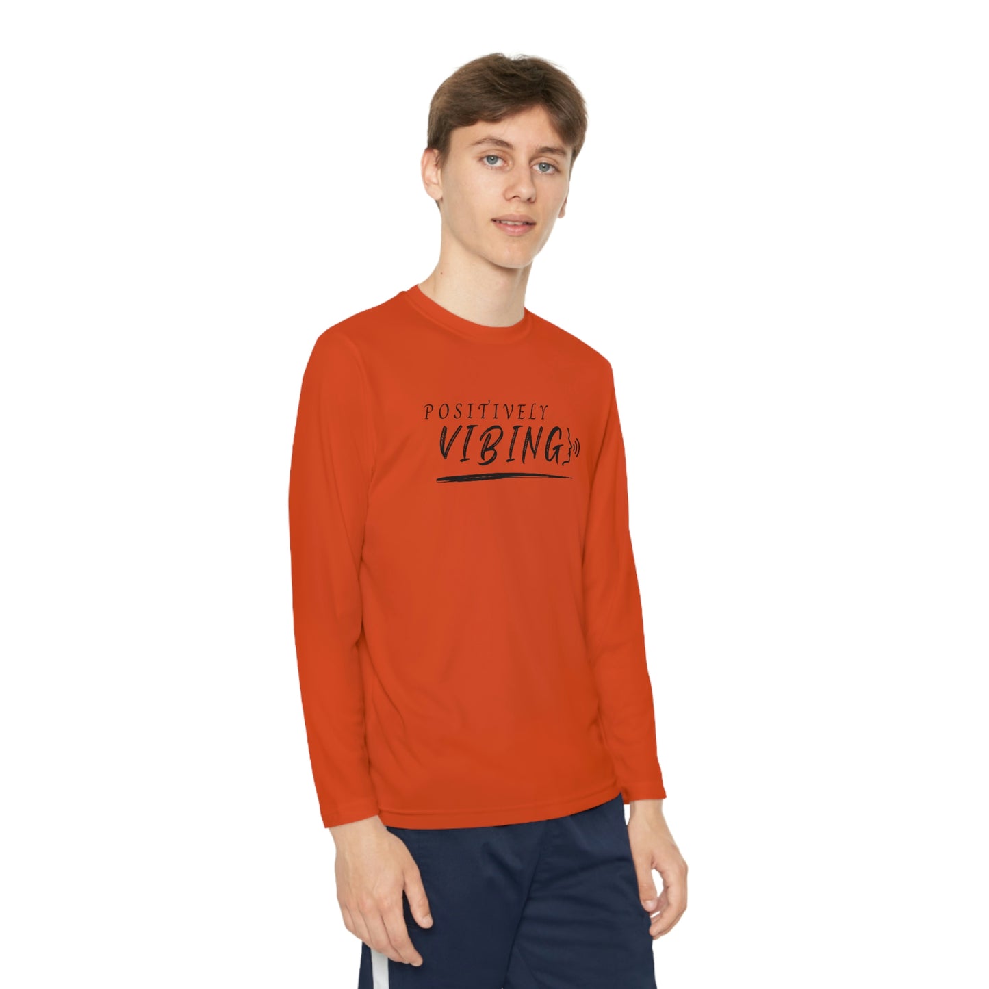 Vibe, Youth Long Sleeve Competitor Tee