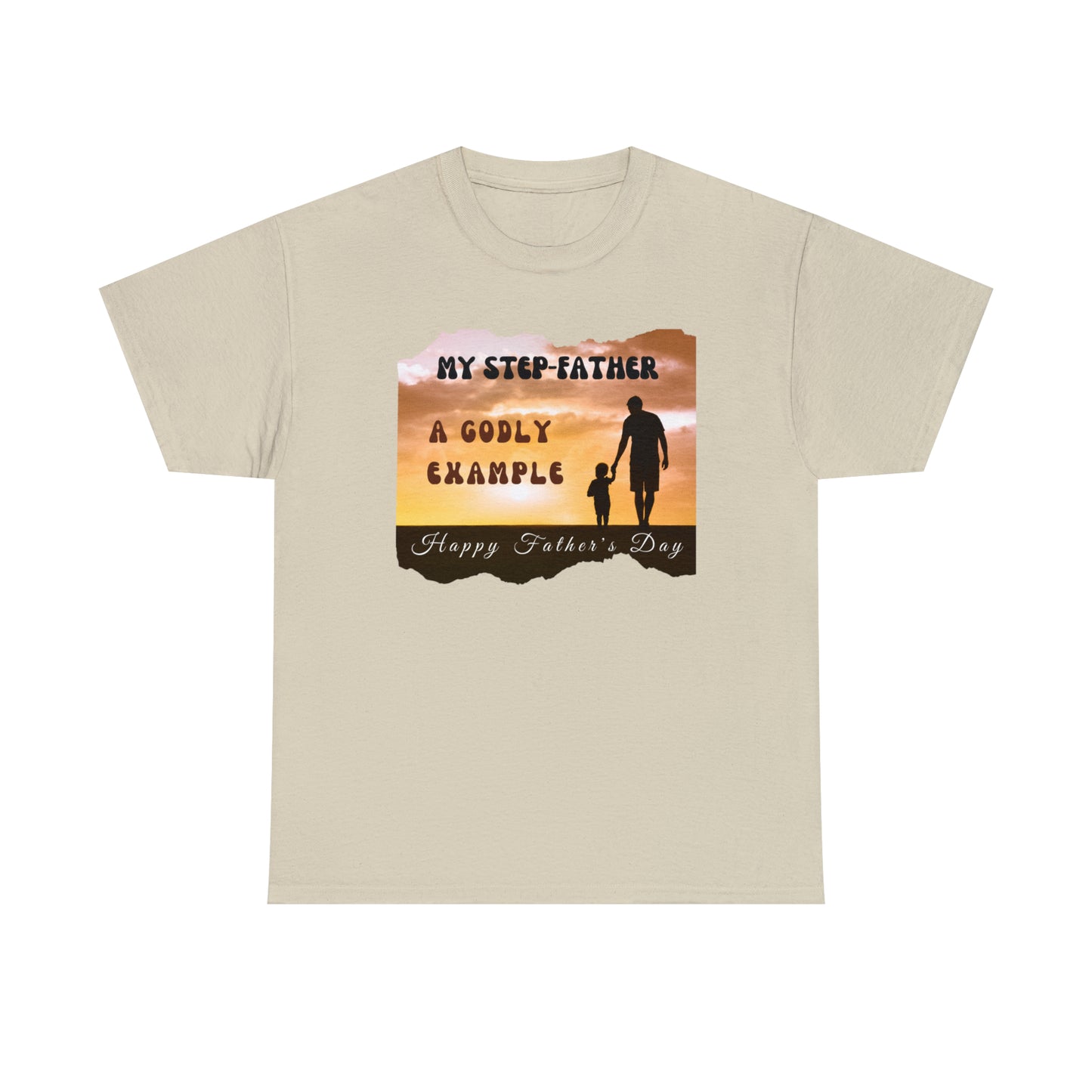 Exotic Print Father's Day Unisex Heavy Cotton Tee