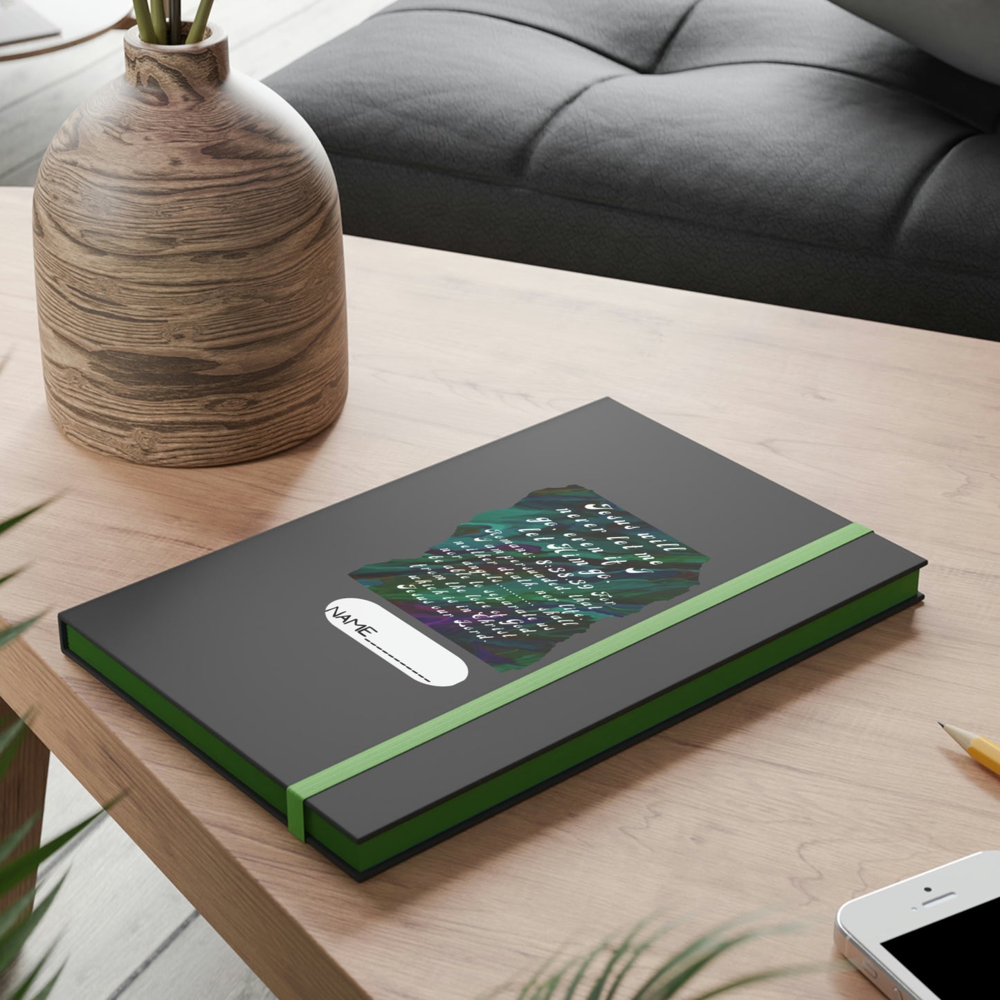 Color Contrast Notebook - Ruled