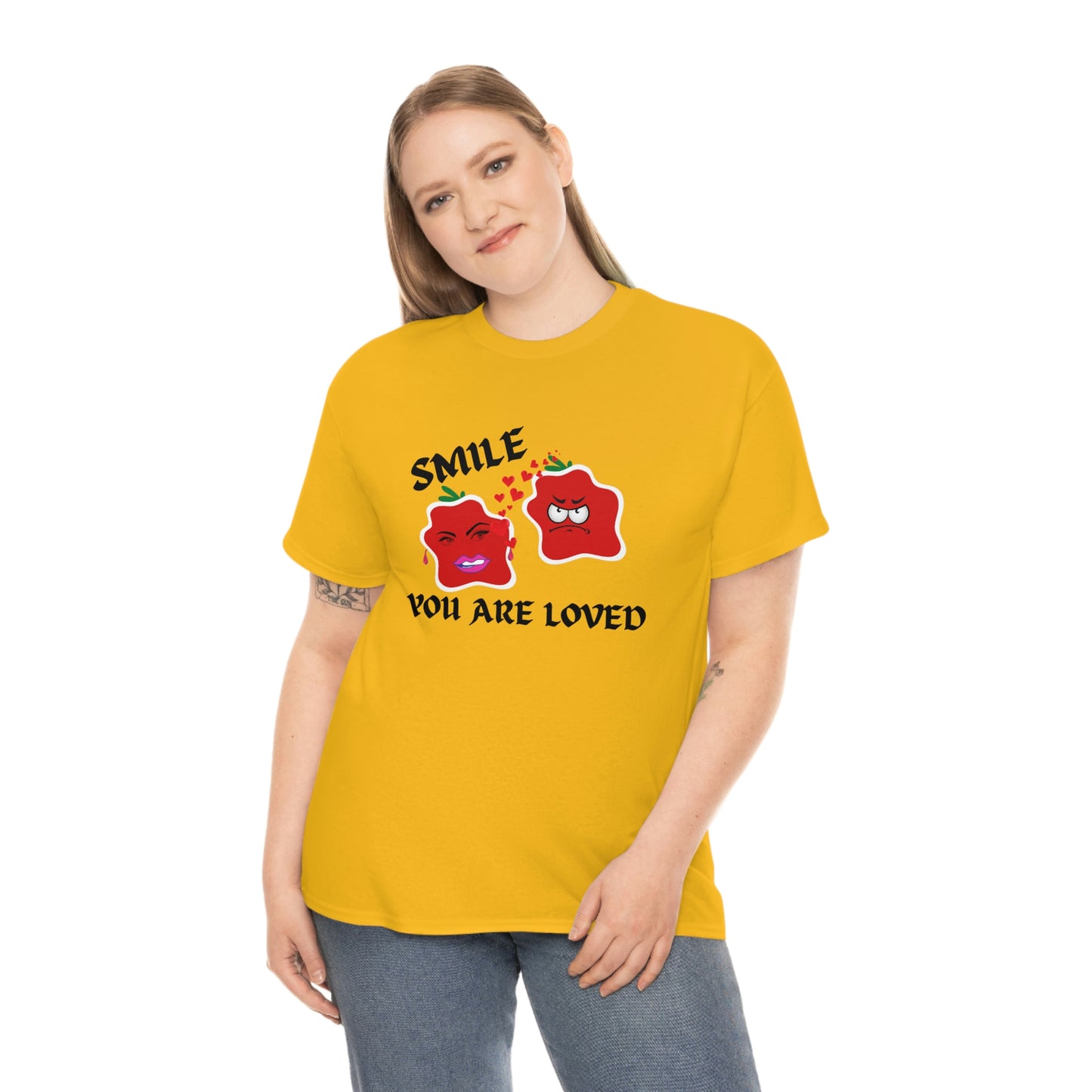 Smile Unisex Heavy Cotton Tee