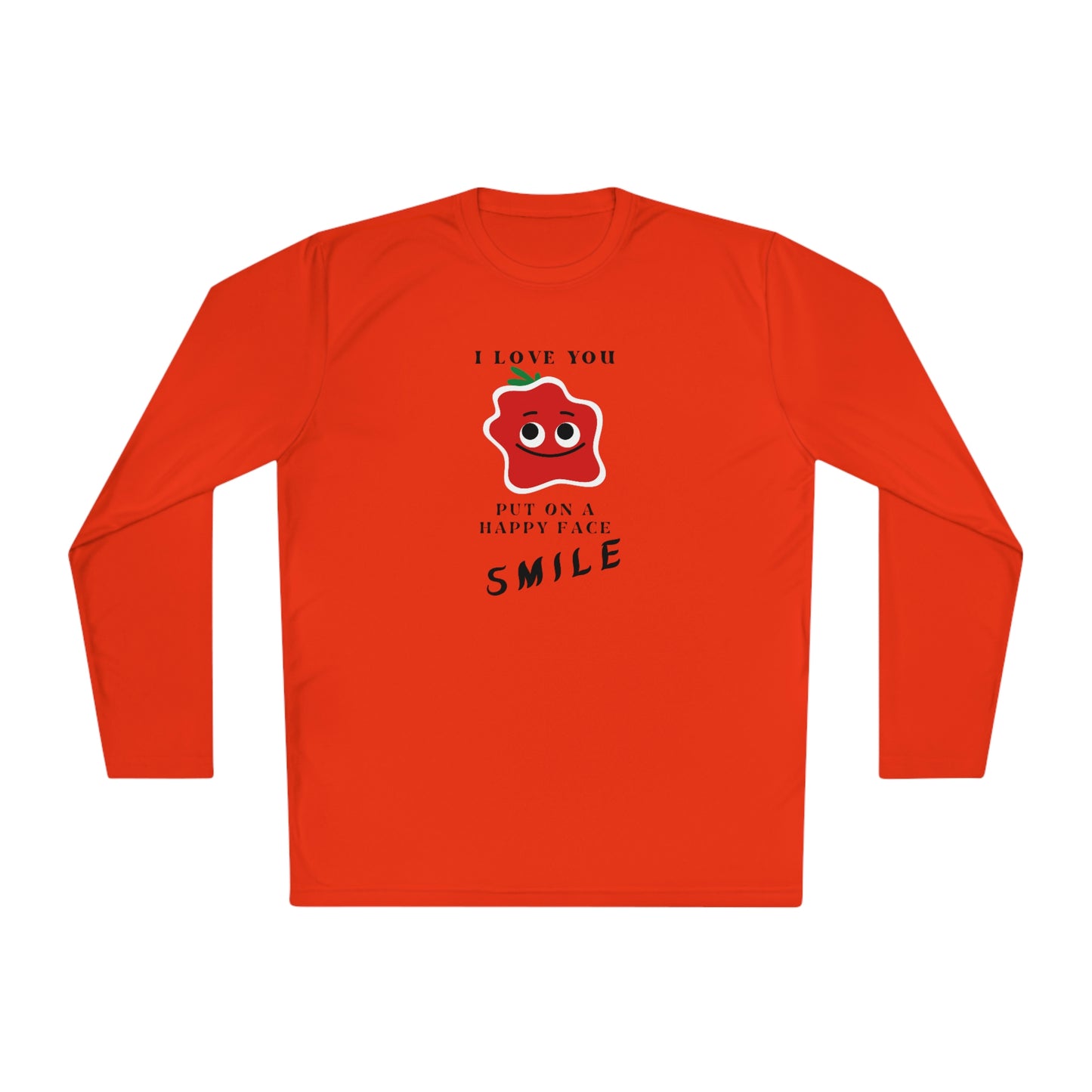 Smile Unisex Lightweight Long Sleeve Tee