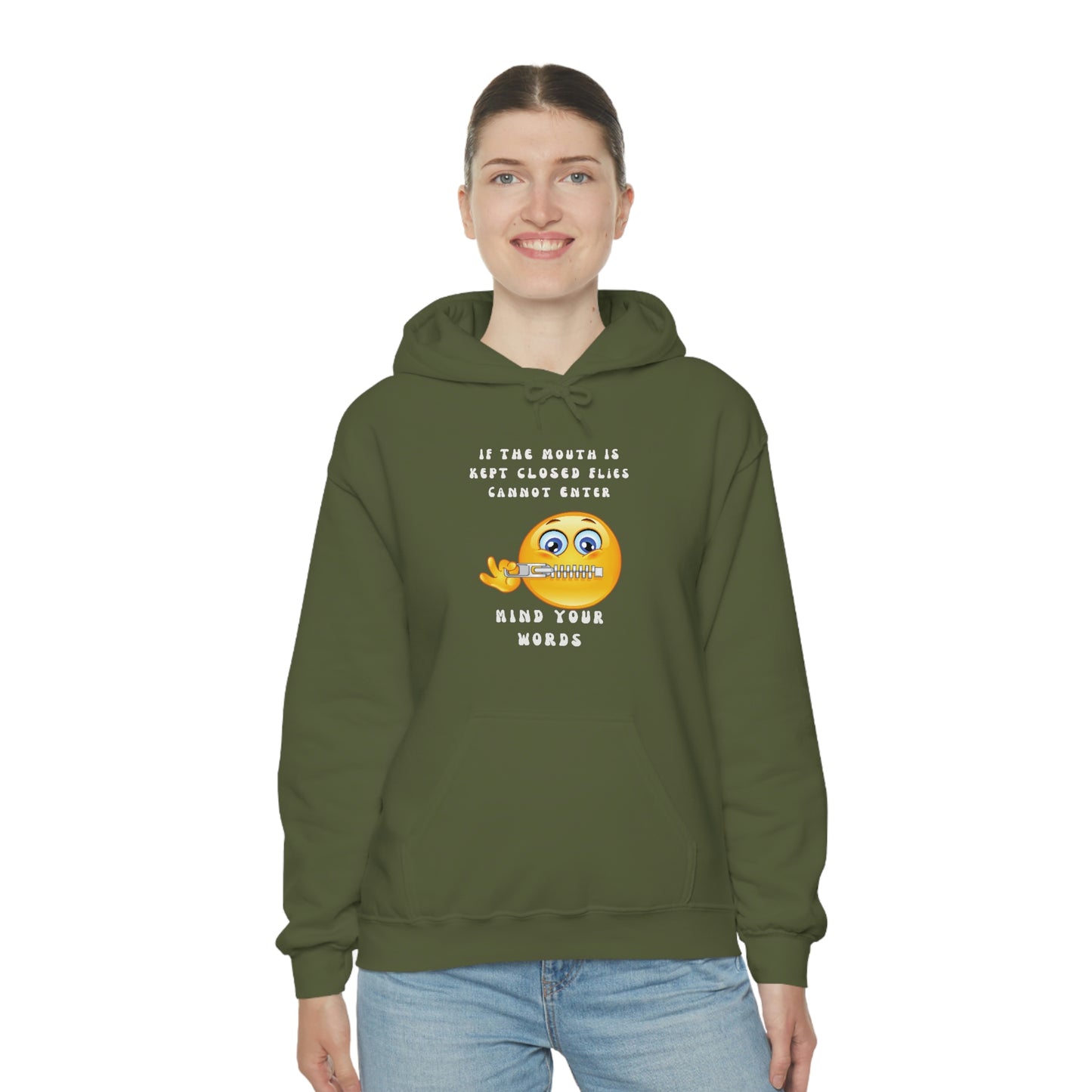 Wisdom, Unisex Heavy Blend™ Hooded Sweatshirt