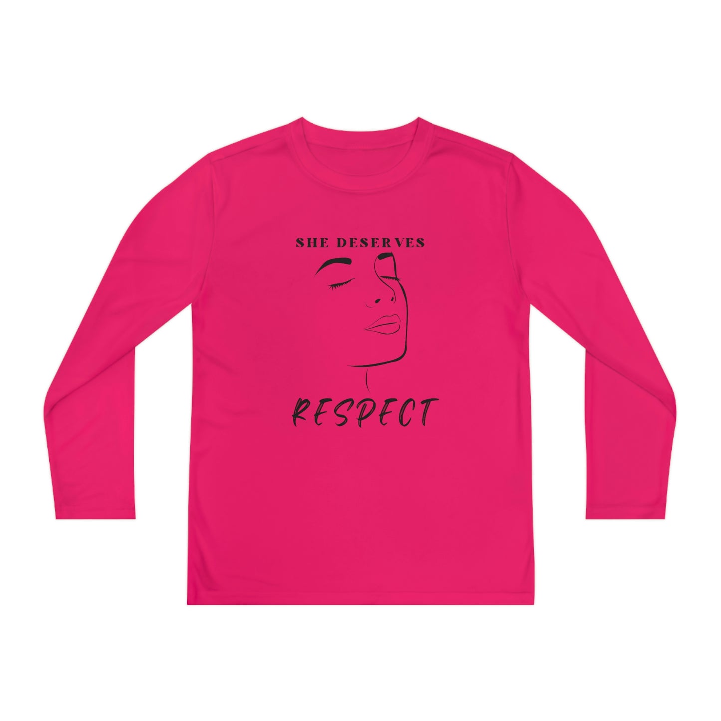 Vibes, Youth Long Sleeve Competitor Tee