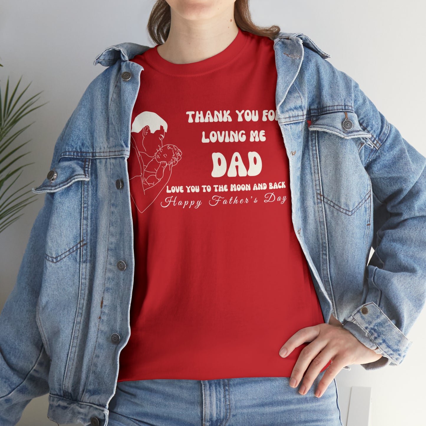 Exotic Print Father's Day Unisex Heavy Cotton Tee