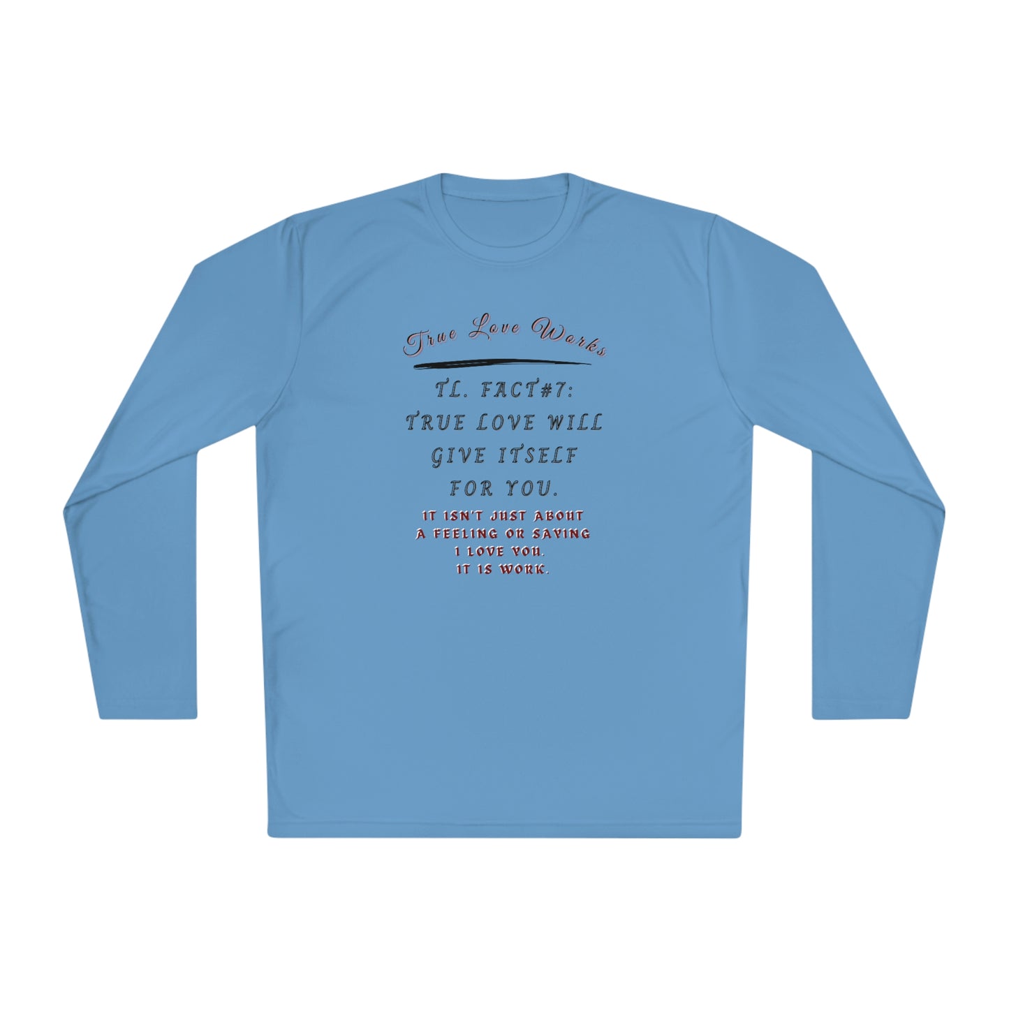 True Love, Unisex Lightweight Long Sleeve Tee