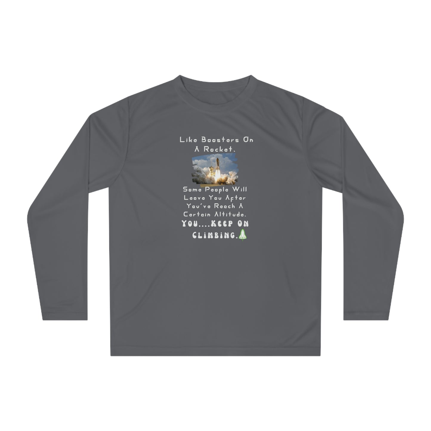 Wisdom, Unisex Performance Long Sleeve Shirt