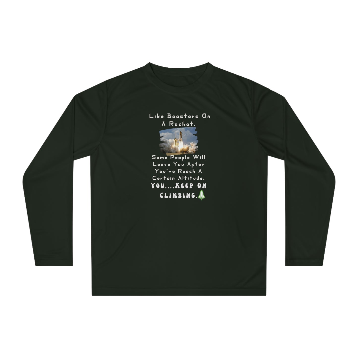 Wisdom, Unisex Performance Long Sleeve Shirt