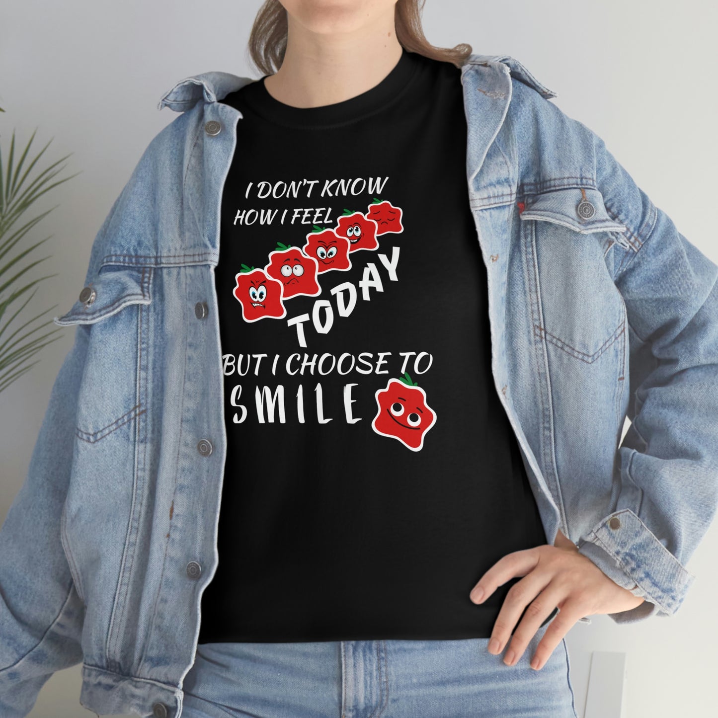 Smile Unisex Heavy Cotton Tee