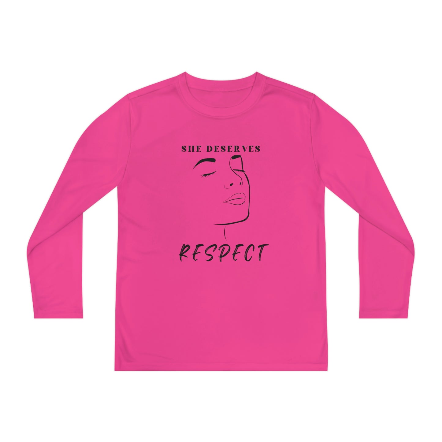 Vibes, Youth Long Sleeve Competitor Tee