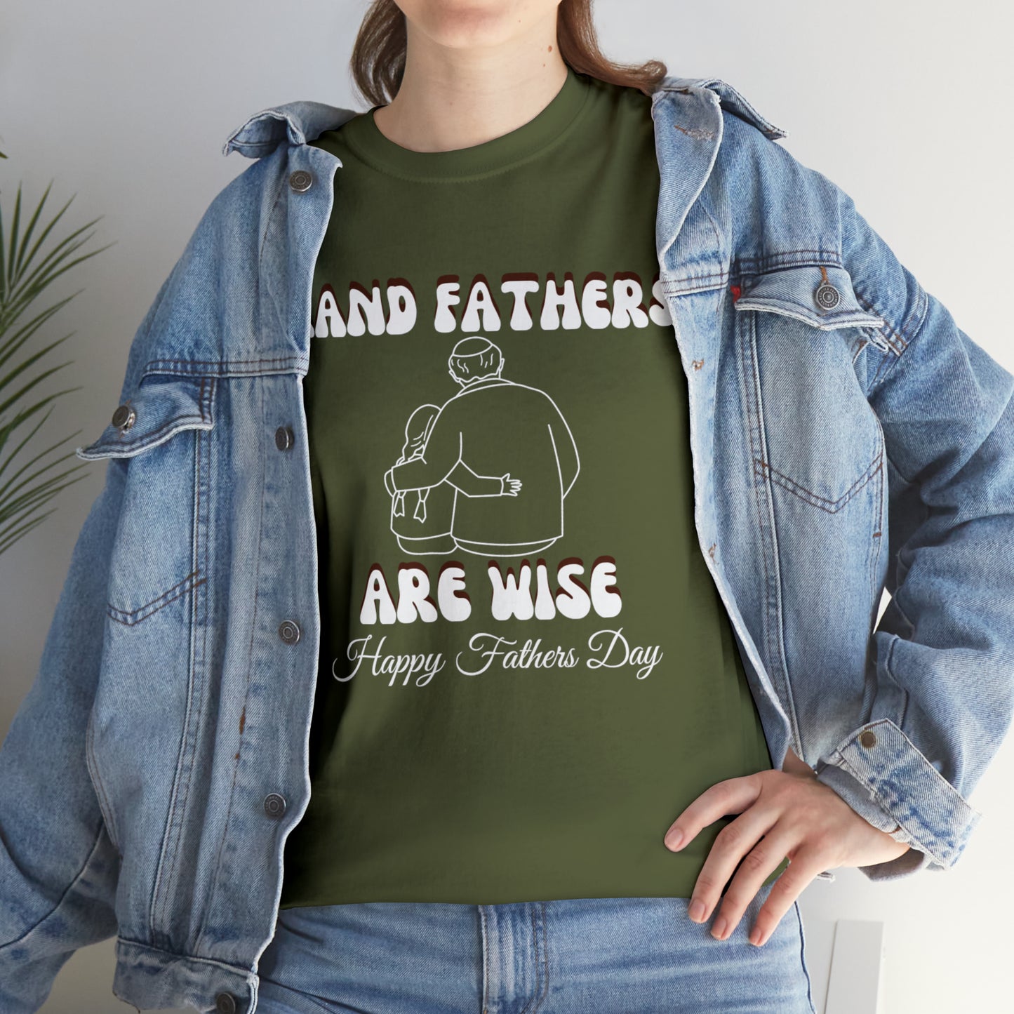 Exotic Print Father's Day Unisex Heavy Cotton Tee