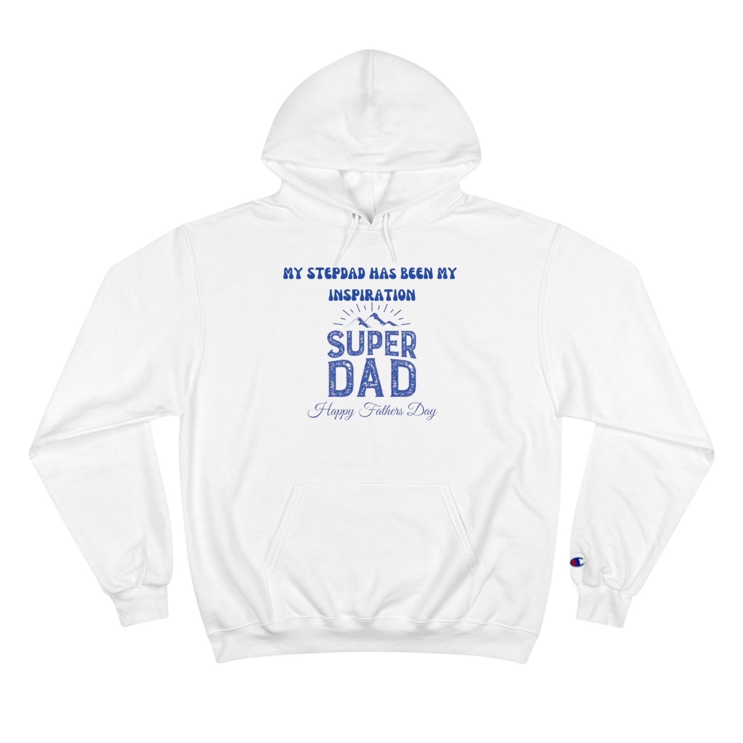 Exotic Print Fathers Day Champion Hoodie