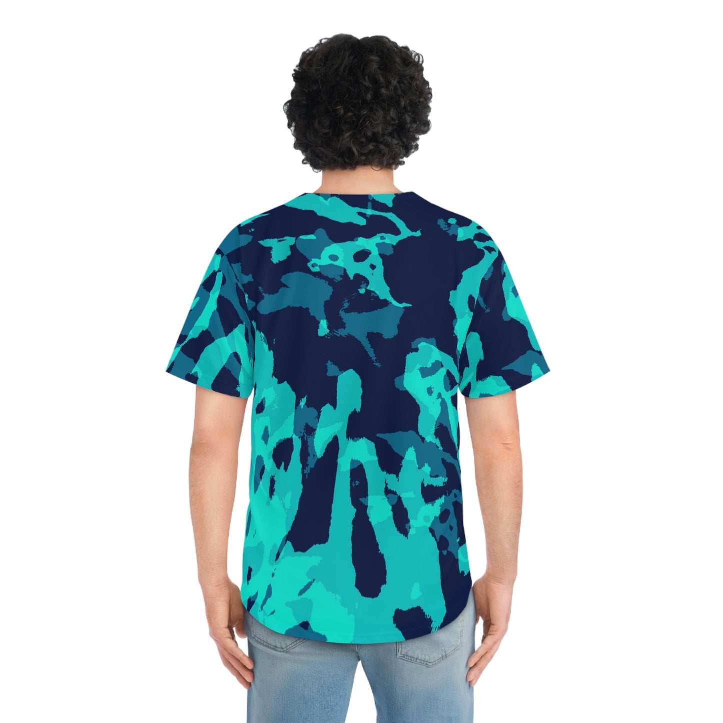 Exotic Print Baseball Jersey