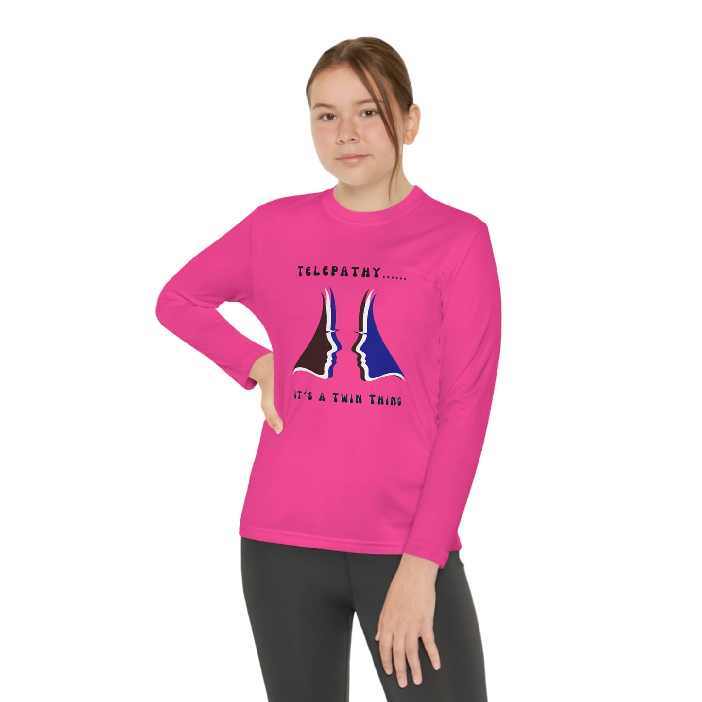 Twin, Youth Long Sleeve Competitor Tee